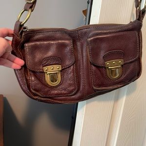 Linea Pelle leather crossbody bag